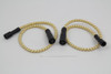 Sumax #C20434 - Sumax Yellow with Black & Red Tracer 7mm Spark Plug Wire Set