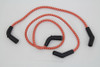 Sumax #C20836 - Sumax Orange with Black Tracer 7mm Spark Plug Wire Set