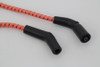 Sumax #C20836 - Sumax Orange with Black Tracer 7mm Spark Plug Wire Set