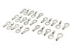 Volt Tech #R4124B *QTY 100 - Ring Wiring Terminal 1/4 inch Eye 14-16 Gauge