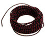 Volt Tech #40269 - Black with Red Dot 25' Braided Wire