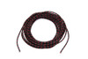 Volt Tech #40269 - Black with Red Dot 25' Braided Wire