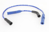 Accel #171110B - Accel 8mm S/S Spiral Core Ignition Wire Set Blue