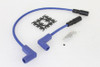 Accel #171100-B - Accel 8mm S/S Spiral Core Ignition Wire Set Blue