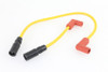 Accel #171100-Y - Accel 8mm S/S Spiral Core Ignition Wire Set Yellow