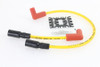 Accel #171097-Y - Accel 8mm S/S Spiral Core Ignition Wire Set Yellow