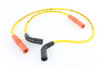 Accel #171111Y - Accel 8mm S/S Spiral Core Ignition Wire Set Yellow