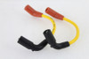 Accel #171099-Y - Accel 8mm S/S Spiral Core Ignition Wire Set Yellow