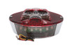 Wyatt Gatling - Chrome Cateye LED Tail Lamp Skull Style