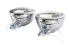 V-Twin - Replica Chrome Guide Spotlamp Set 12 Volt