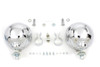 V-Twin - 12 Volt 4 1/2 inch Chrome Spotlamp Kit