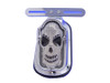 Wyatt Gatling #12-0090KC - Skull Face Tombstone Tail Lamp Clear Lens