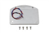 Wyatt Gatling #76060ET - Chrome Slice LED Tail Lamp License Plate Assembly