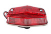 Wyatt Gatling #20-6501S - Chrome Tail Lamp Small Lucas Style
