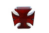 Wyatt Gatling #20-6503 - Chrome Maltese Tail Lamp