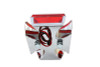 Wyatt Gatling #20-6503 - Chrome Maltese Tail Lamp