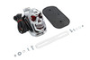 V-Twin - Chrome Skull Grill Tombstone Tail Lamp
