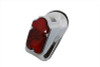 Wyatt Gatling #12-0400LED - Chrome Tombstone LED Tail Lamp Assembly