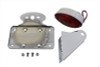 V-Twin - Chrome Horizontal Cateye Tail Lamp Kit