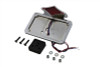 Wyatt Gatling #28-6046 - Chrome Diamond LED Fender Mount Tail Lamp Assembly