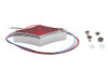 Wyatt Gatling #76100 - Chrome Diamond LED Flat Back Tail Lamp