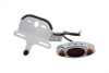 Wyatt Gatling - Wyatt Gatling Chrome Oval Tail Lamp Assembly