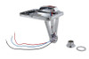 Wyatt Gatling #76106A - Chrome Plain Style Tail Lamp Assembly