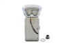 Wyatt Gatling #76375 - Chrome Vertical Noid Style Tail Lamp Kit