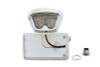 Wyatt Gatling #76376 - Chrome Horizontal Noid Style Tail Lamp Kit