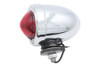 Wyatt Gatling #02374 - Chrome Bullet Marker Lamp Red Single Filament