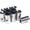 No-mar #WT-SPK10CH-1 - Wheel Weights - 1 oz - Chrome - 10 Pack