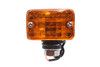 Wyatt Gatling #71820 - Chrome Mini Tour Marker Lamp Amber Lens