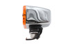 Wyatt Gatling #71820 - Chrome Mini Tour Marker Lamp Amber Lens