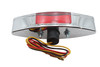 Wyatt Gatling #20-6588-A - Chrome Snake Eye Style Tail Lamp