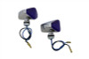 Wyatt Gatling #12-6034LLED - LED Diamond Blue Lens Marker Lamp Set