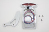 Wyatt Gatling - Chrome Curved Katz Eyez Style Tail Lamp Kit