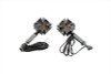 Wyatt Gatling #76312S4 - Maltese Red LED Turn Signal Set