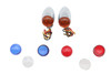 Wyatt Gatling #20-6589SLEDK - Mini Amber LED Bullet Lens Marker Lamp Set