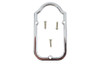 Wyatt Gatling #12-0014-I - Chrome Tombstone Tail Lamp Trim Rim
