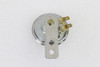 Wyatt Gatling #76073A - Slotted Style 12 Volt Mini Horn Chrome