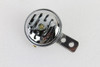 Wyatt Gatling #76073A - Slotted Style 12 Volt Mini Horn Chrome