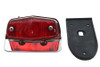 Wyatt Gatling #20-6501SA - Chrome Sport Tail Lamp Assembly Lucas Style