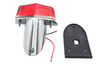 Wyatt Gatling #20-6501SA - Chrome Sport Tail Lamp Assembly Lucas Style