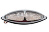 Wyatt Gatling #2056567-CRLED - Chrome ABS Big Eye LED Tail Lamp