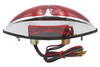 Wyatt Gatling #20-6567-AE - Chrome ABS Big Eye Red Lens Tail Lamp