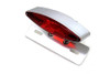 Wyatt Gatling #20-6588-LED - Chrome Snake Eye Fender Mount LED Tail Lamp Kit
