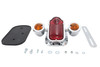 Wyatt Gatling #12-0410LED - Tail Lamp Assembly Tombstone Style with Bullet Lamp