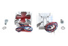 Wyatt Gatling #76130S2 - Chrome Maltese Marker Lamp Set
