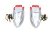 Wyatt Gatling #20-6576RA - Red Lens with Amber LED Marker Lamp Set