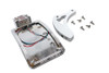 V-Twin - Chrome Curved Maltese Style Tail Lamp Kit
